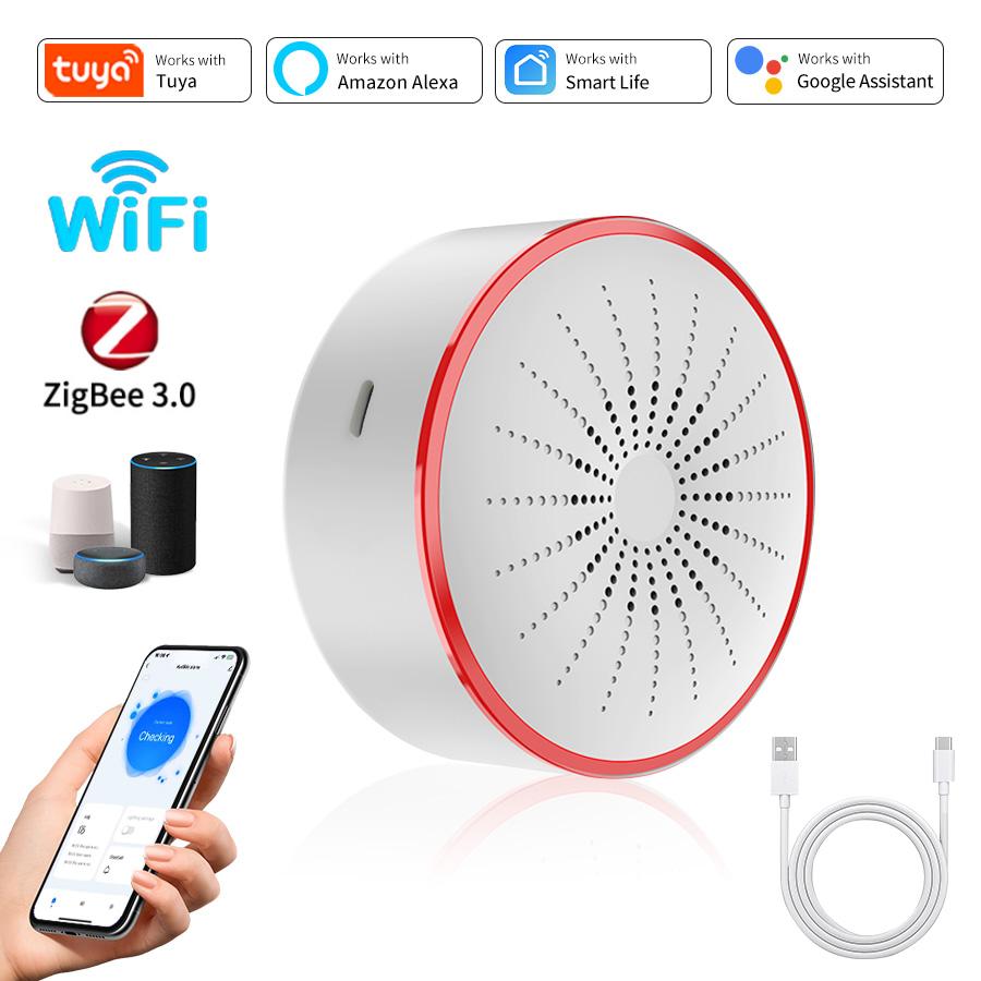 Home Security Siren - Tuya ZigBee Smart Siren 85DB WiFi