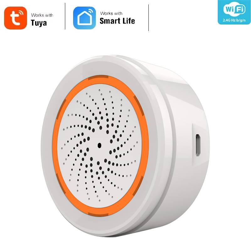 Home Security Siren - Smart Siren Alarm Tuya Zigbee Sound