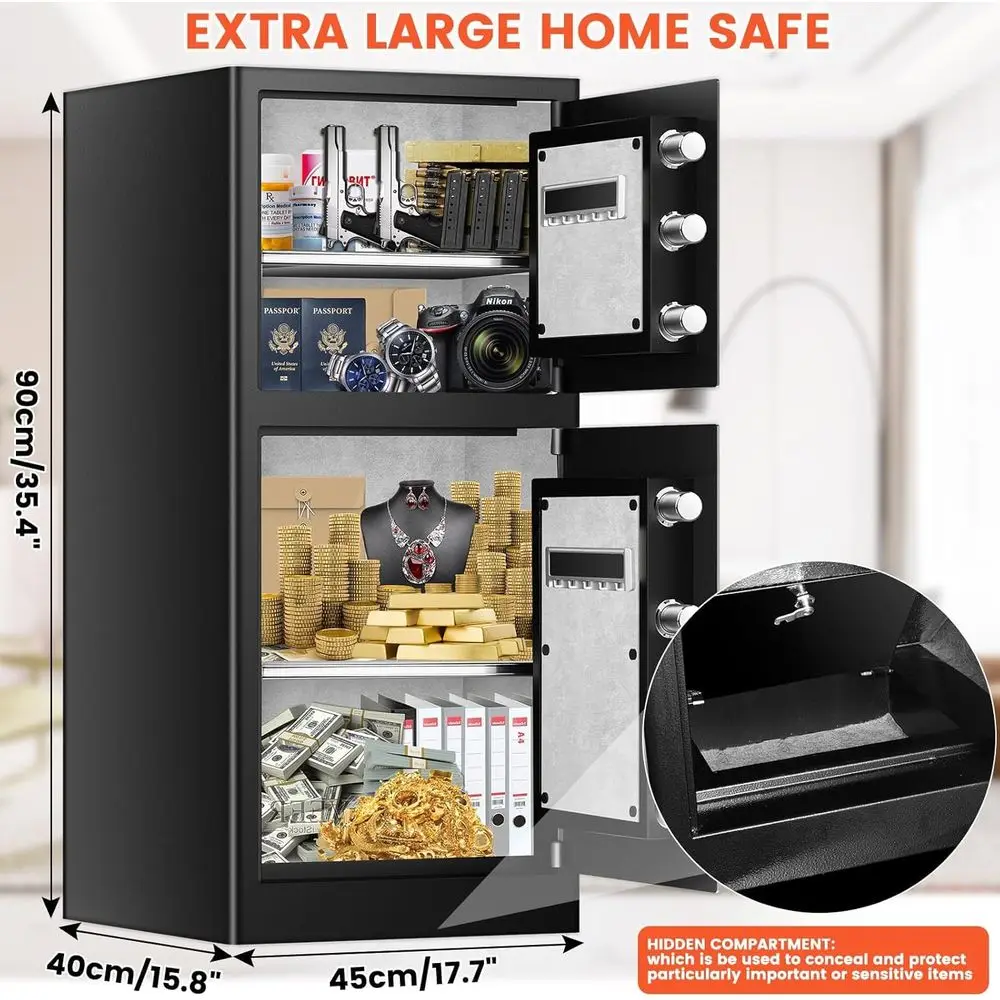 XL Double Door Security Safe 3 - Home Security Xl ulasan dan harga