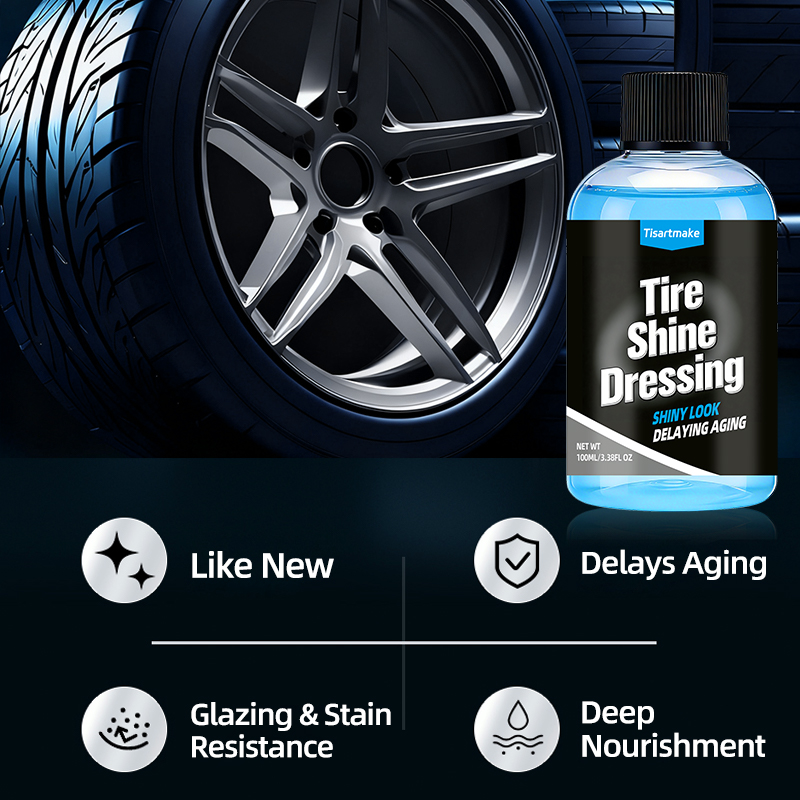 Black Wet Look Tire Shine Dres - Home Security Measures ulasan dan harga