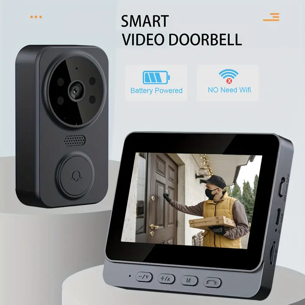 2026 HD Wireless Video Doorbel - Home Security Doorbell Camera ulasan dan harga