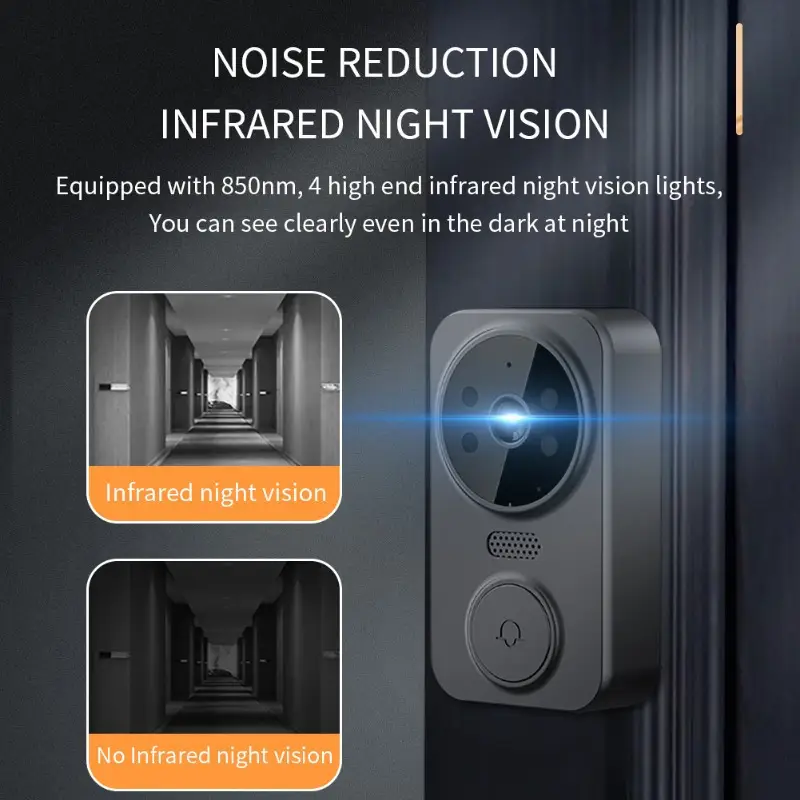 2026 HD Wireless Video Doorbel - Home Security Doorbell Camera ulasan dan harga
