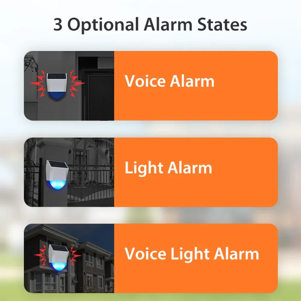 Tuya Smart Siren Alarm Waterpr - Home Security Siren ulasan dan harga