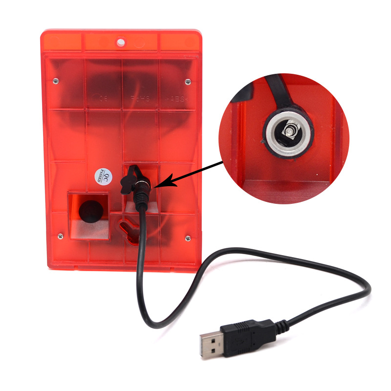 Solar Alarm Lamp Remote Contro - Home Security Siren ulasan dan harga