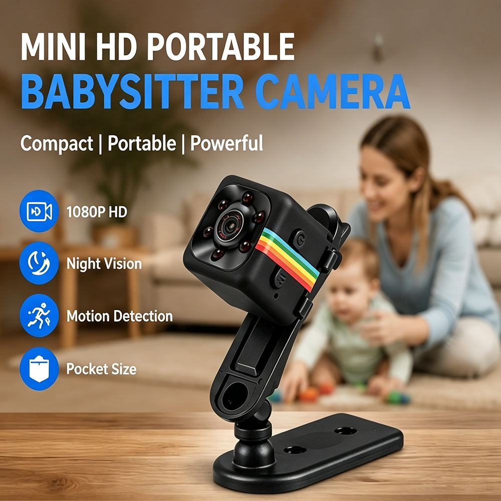 Mini Hidden Camera 1080P Porta - Home Security Hidden Cameras ulasan dan harga