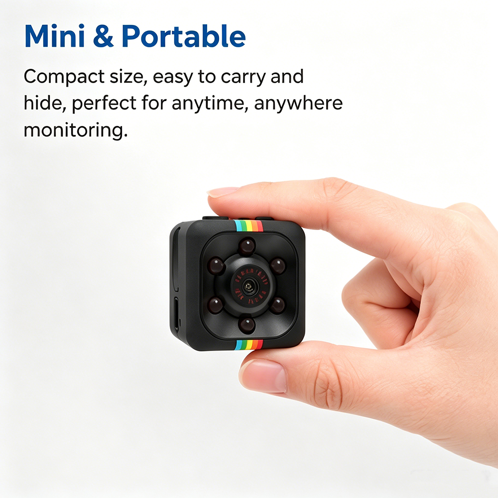 Mini Hidden Camera 1080P Porta - Home Security Hidden Cameras ulasan dan harga
