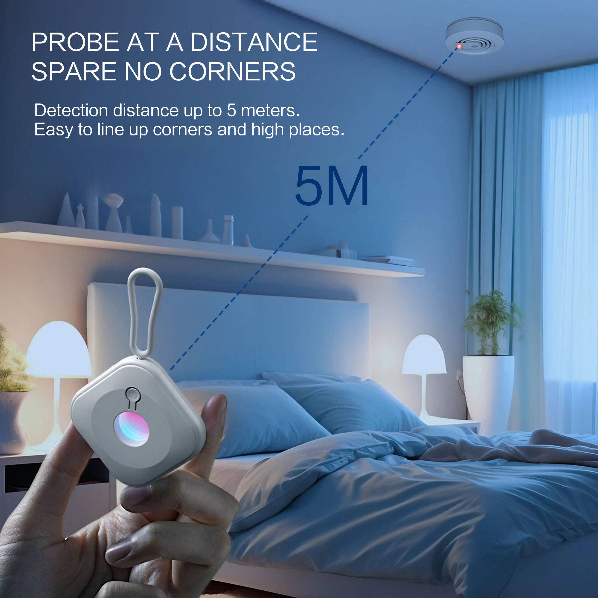 Portable Smart Infrared Scanne - Home Security Hidden Cameras ulasan dan harga