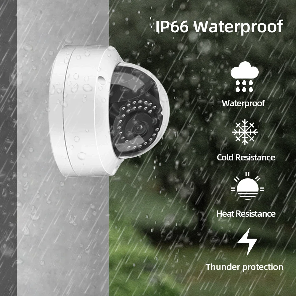 Home Security 8MP H.265+ 4CH 4 - Home Security Outdoor Camera System ulasan dan harga