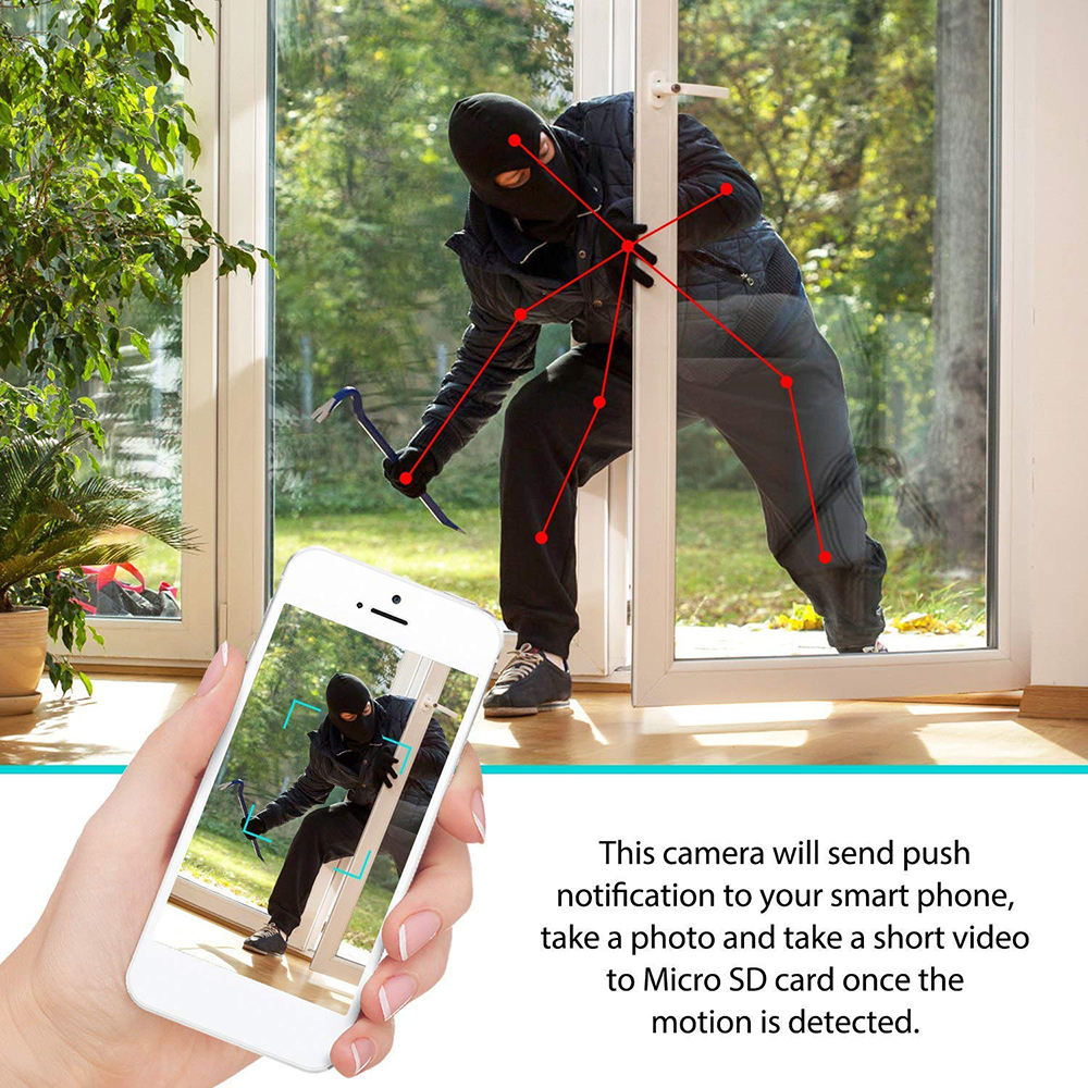 Mini Portable Remote WIFI Came - Home Security Hidden Cameras ulasan dan harga