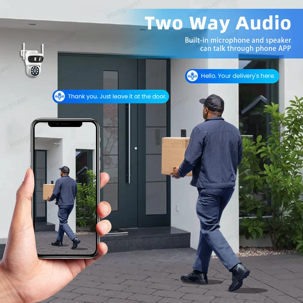 2026 Hongnaer 6MP 4CH 3 Lens 2 - Home Security And Camera Systems ulasan dan harga