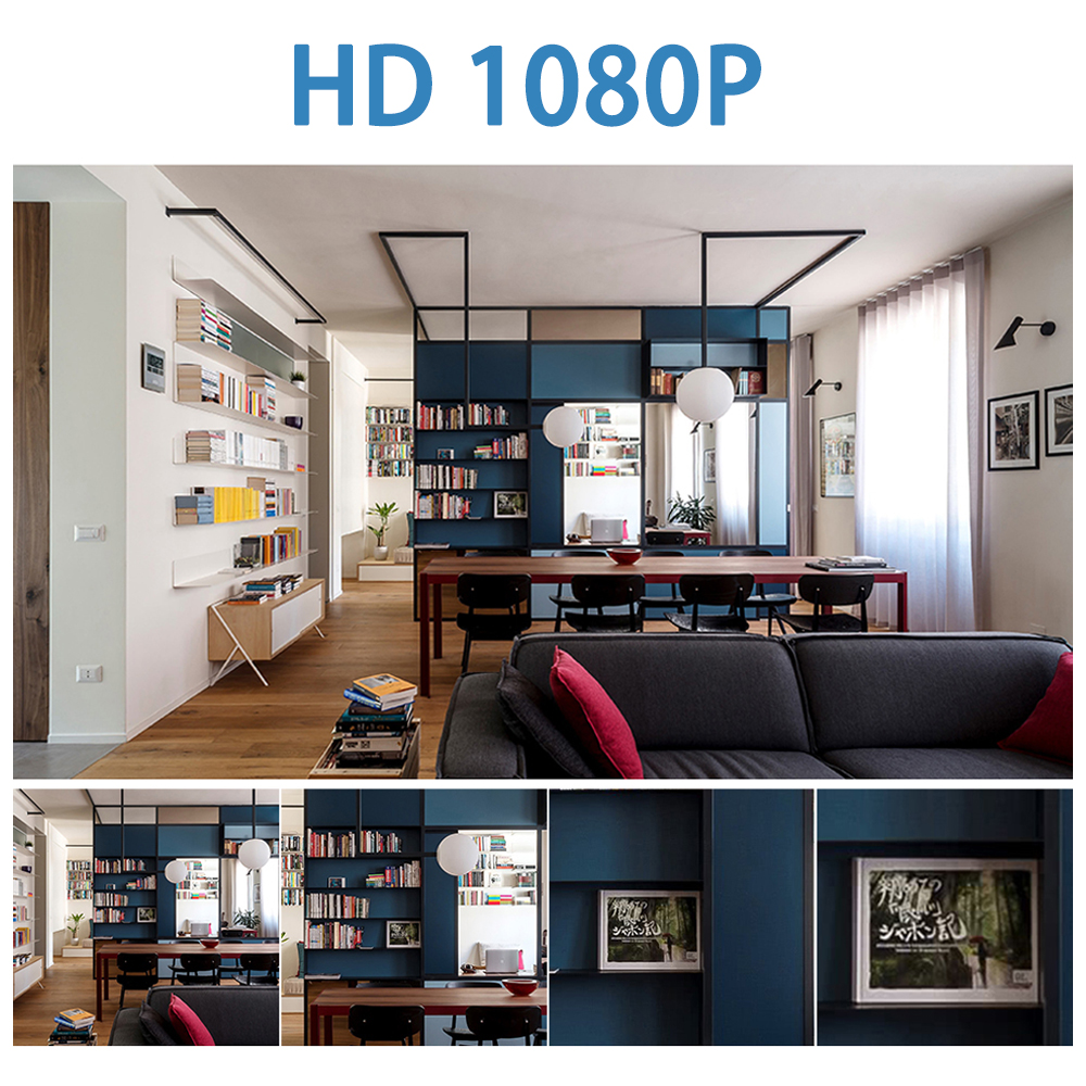HD 1080P WiFi IP Mini Camera V - Home Security Hidden Cameras ulasan dan harga