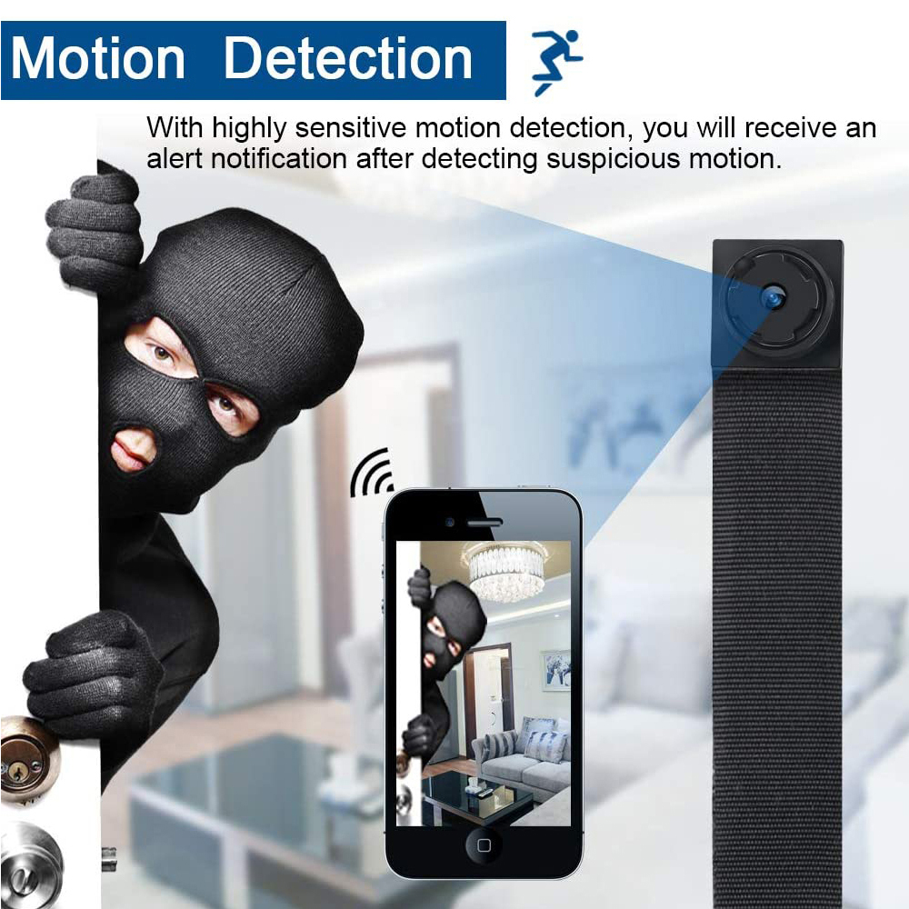 HD 1080P WiFi IP Mini Camera V - Home Security Hidden Cameras ulasan dan harga
