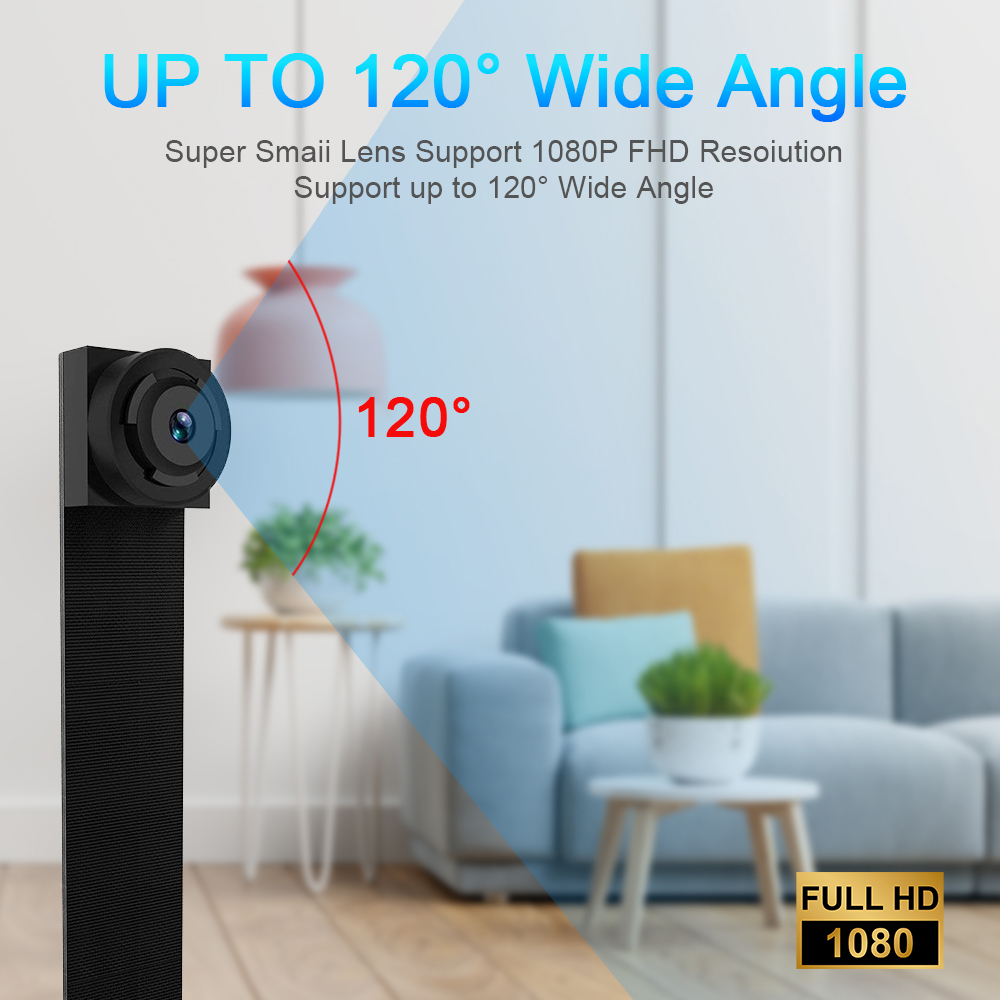 HD 1080P WiFi IP Mini Camera V - Home Security Hidden Cameras ulasan dan harga