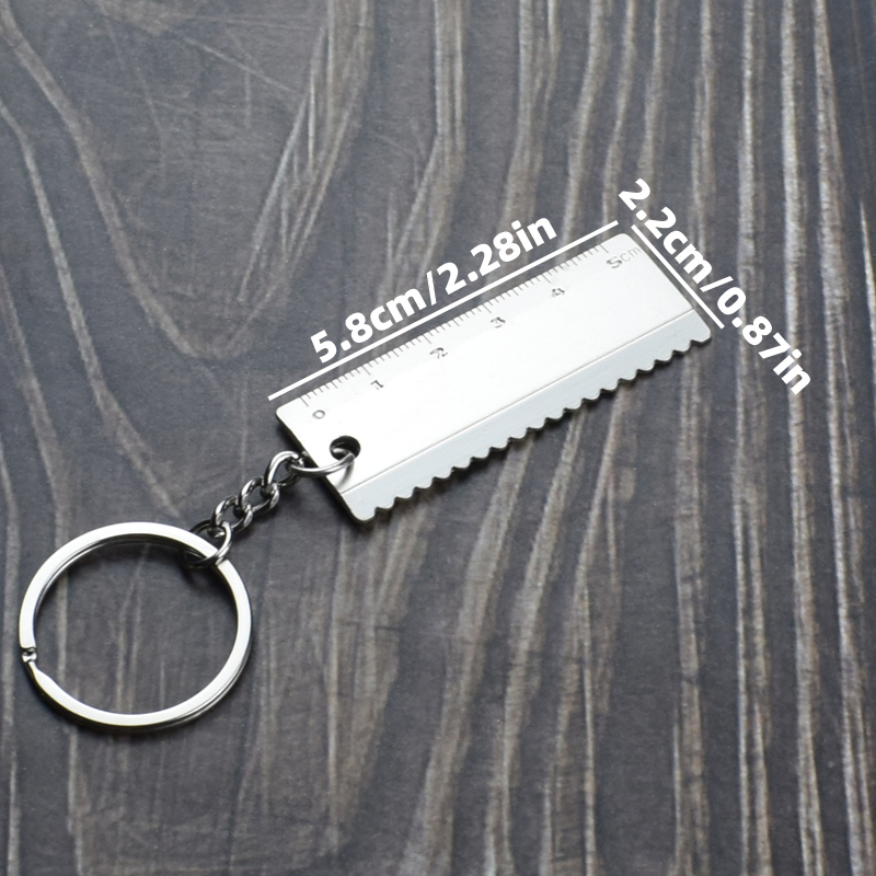 1pc Retro Metal Ruler Painting - Home Security Measures ulasan dan harga
