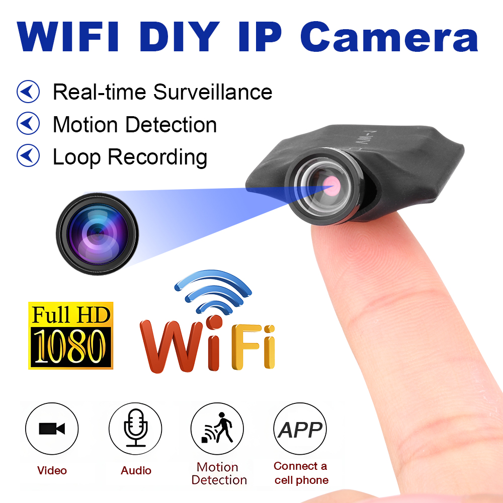 DIY WIFI IP Mini Camera Module - Home Security Hidden Cameras ulasan dan harga