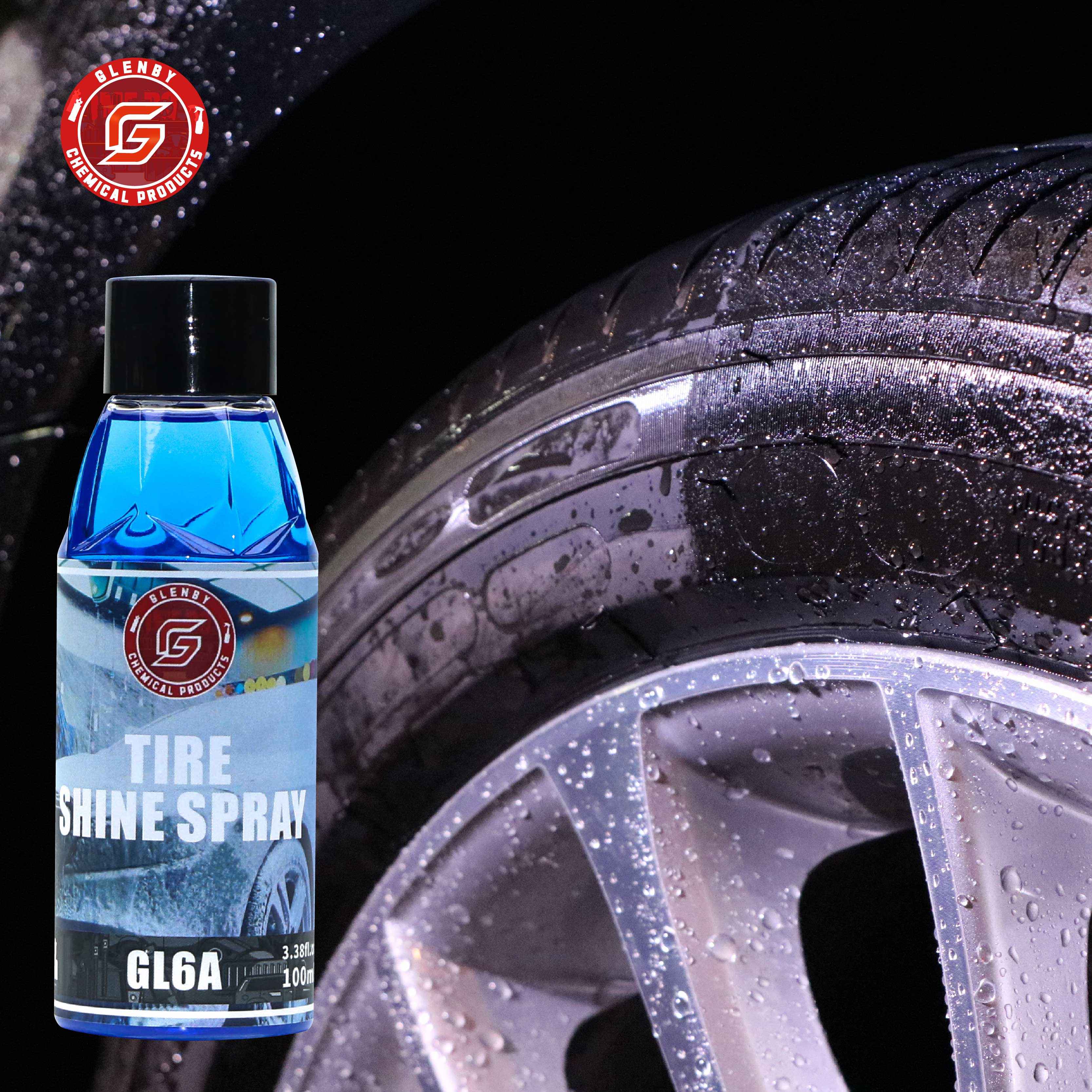 Black Wet Look Tire Shine Dres - Home Security Measures ulasan dan harga
