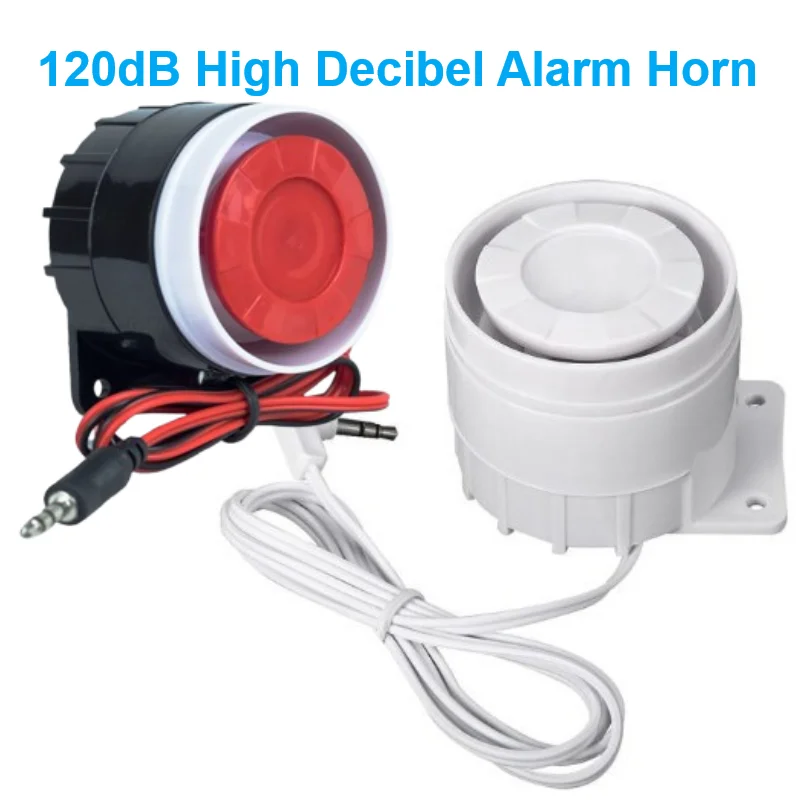 120dB Buzzer Alarm Horn Anti-t - Home Security Siren ulasan dan harga