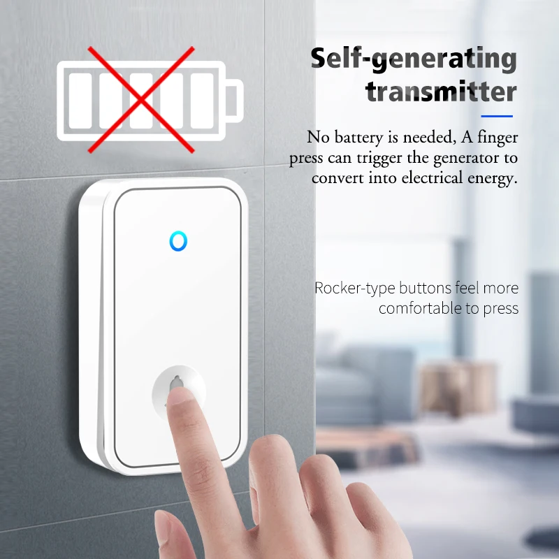 CACAZI Self-powered Waterproof - Home Security In My Area ulasan dan harga