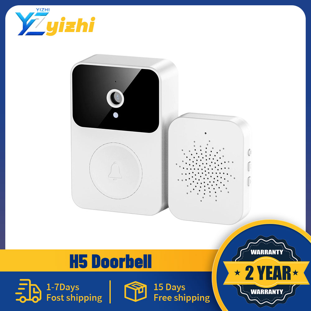 H5 Wireless Smart Video Doorbe - Home Security Doorbell Camera ulasan dan harga