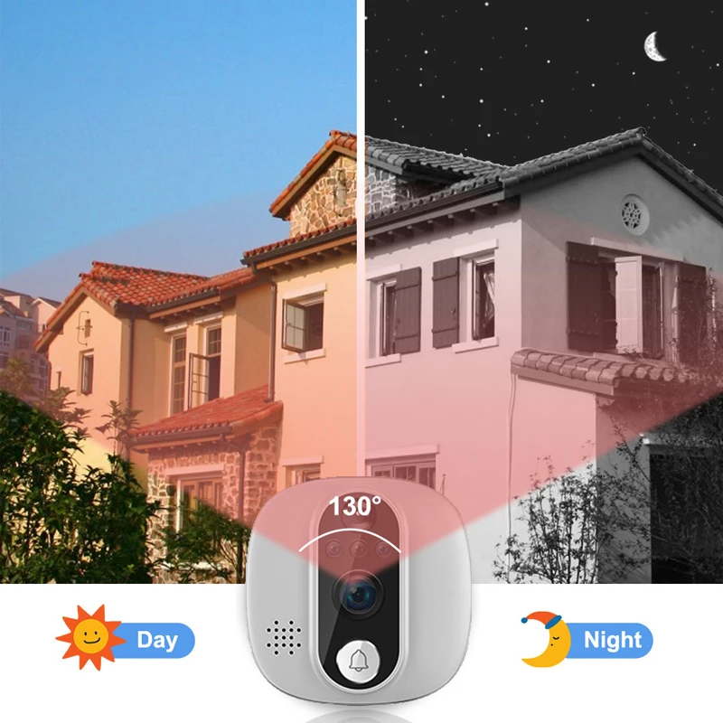 Tuya Video Doorbell 1080P WiFi - Home Security Doorbell Camera ulasan dan harga