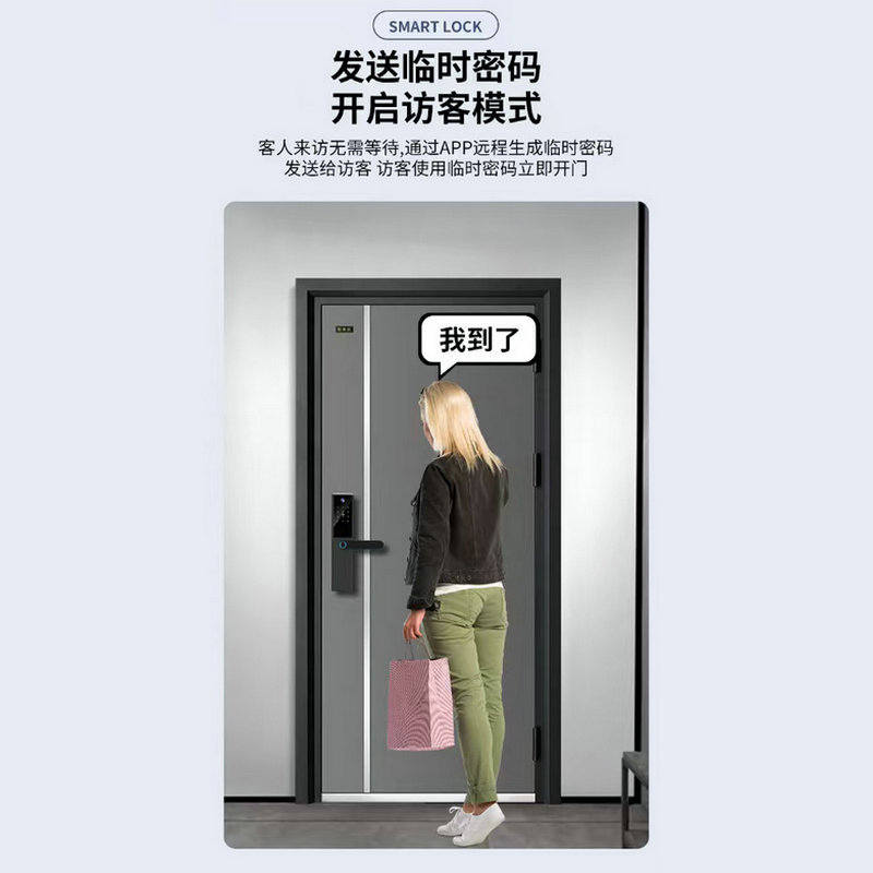 Tuya Smart Fingerprint Lock wi - Home Security Doorbell Camera ulasan dan harga