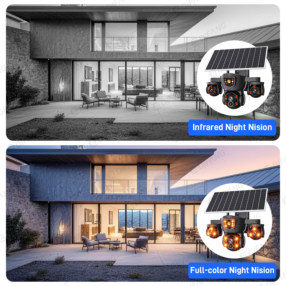V380 Pro New 20MP WIFI Solar C - Home Security Outdoor Camera System ulasan dan harga