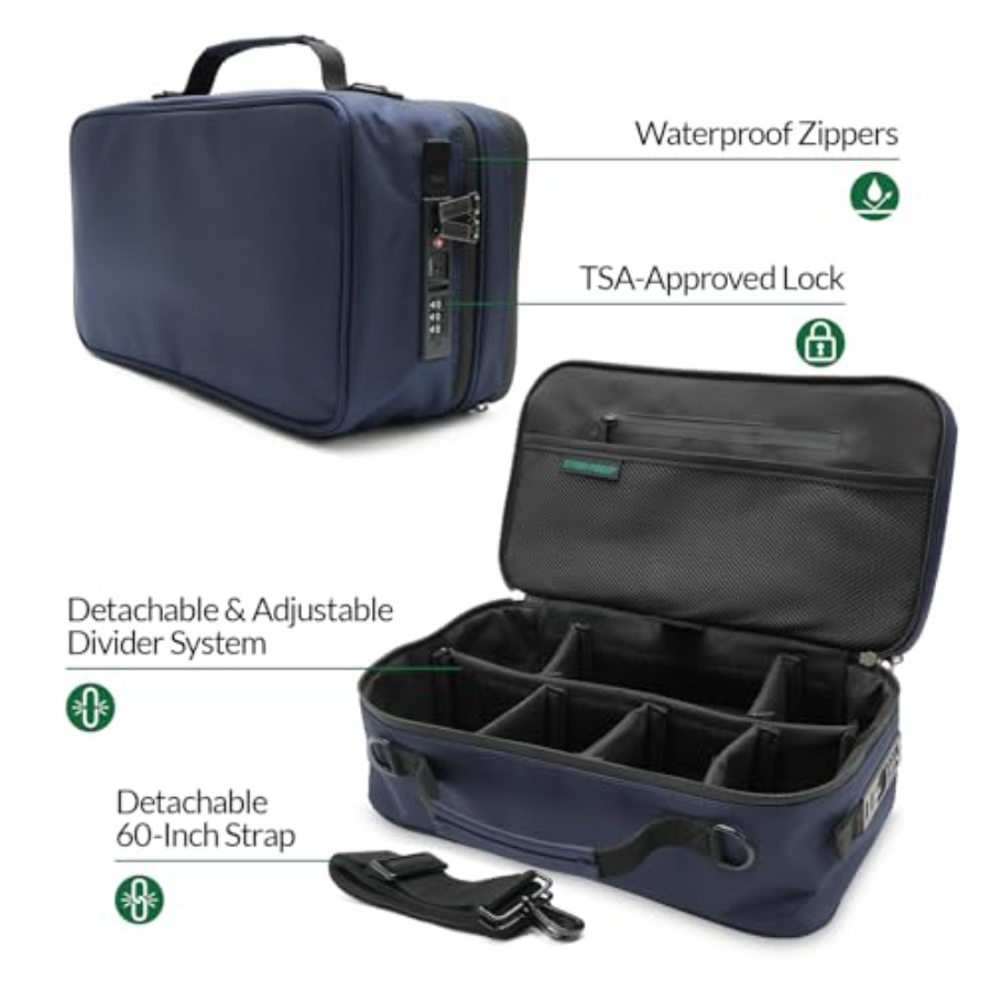 Large Storage Case with TSA Co - Home Security Xl ulasan dan harga