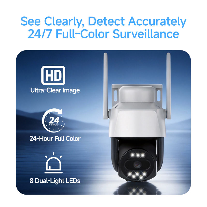4G LTE Solar Security Camera 5 - Home Security Outdoor Camera System ulasan dan harga