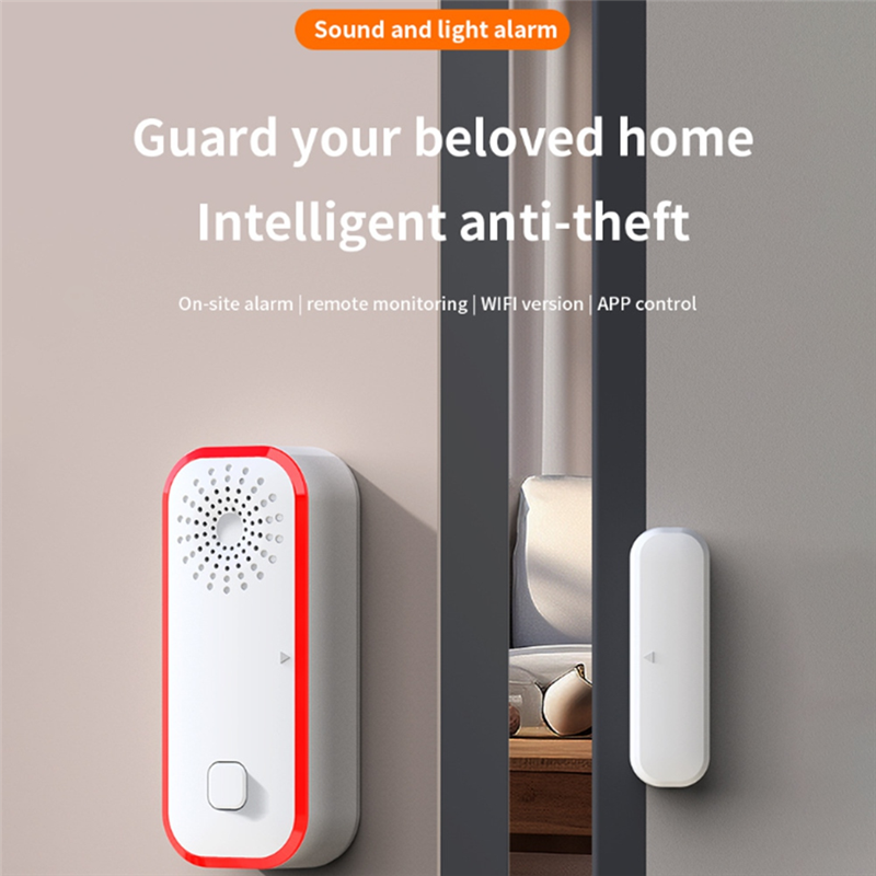 【PROMOTION】Wifi Door Window De - Home Security Siren ulasan dan harga