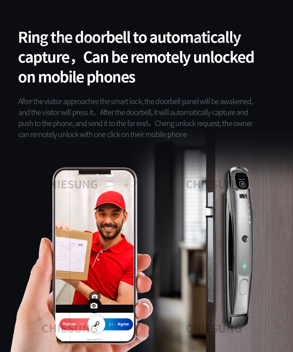 Multi-language 3D Face Door Lo - Home Security Measures ulasan dan harga