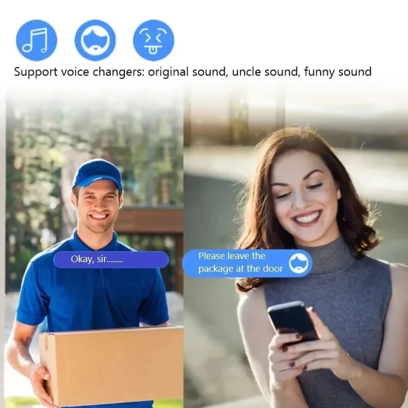 Tuya WIFI Camera Doorbell HD V - Home Security Doorbell Camera ulasan dan harga