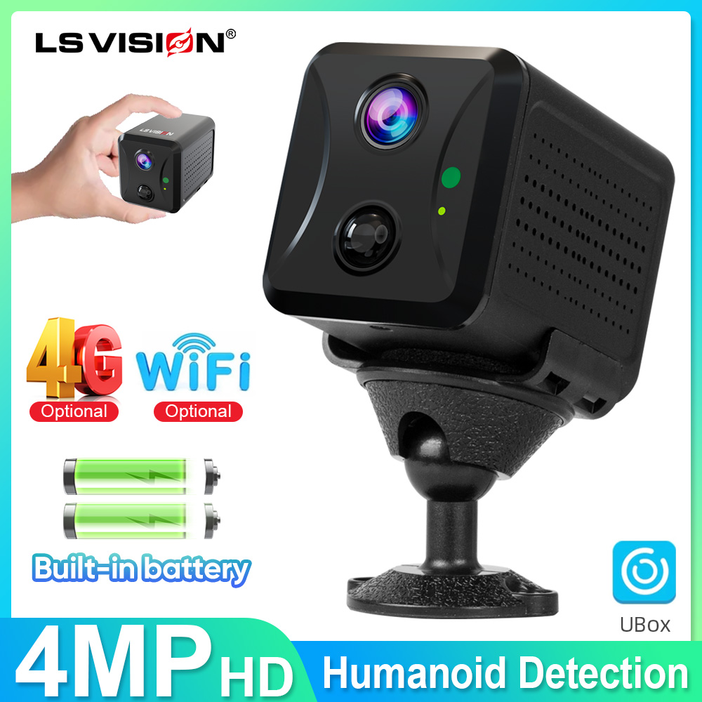 LS VISION Mini Camera 4g Sim C - Home Security Hidden Cameras ulasan dan harga