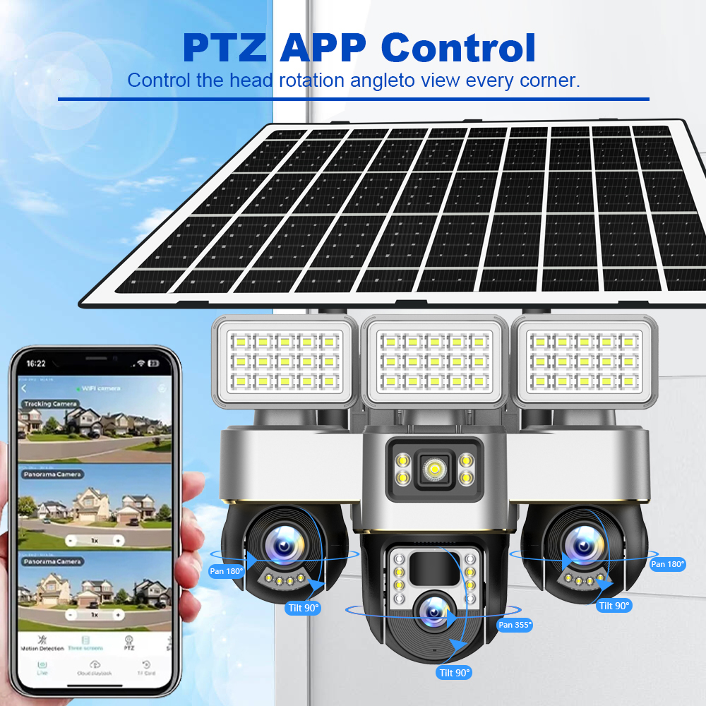 4G Sim Card Camera With Solar  - Home Security Outdoor Camera System ulasan dan harga