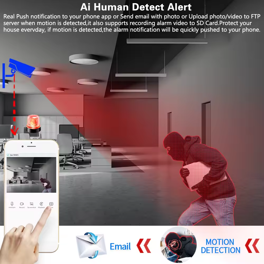 5MP 16PCS AHD Security Camera  - Home Security Outdoor Camera System ulasan dan harga