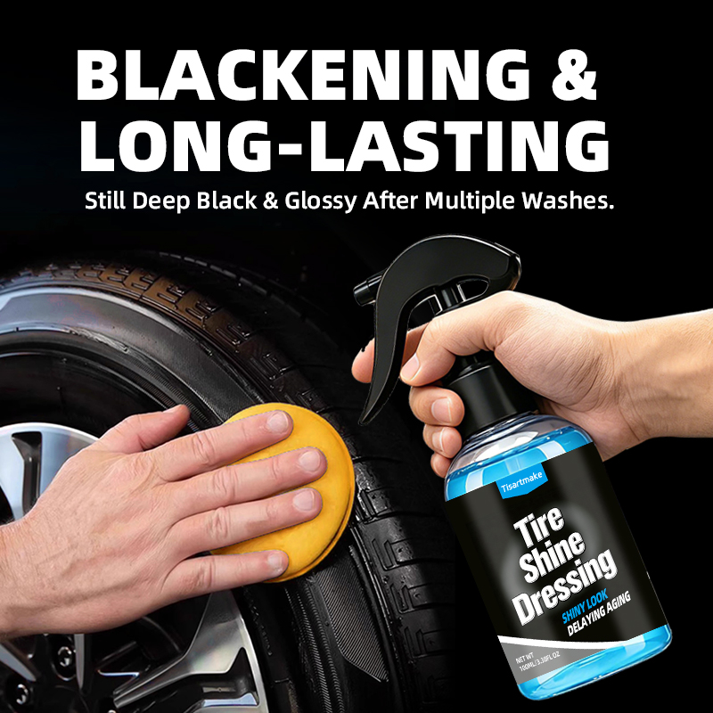 Black Wet Look Tire Shine Dres - Home Security Measures ulasan dan harga