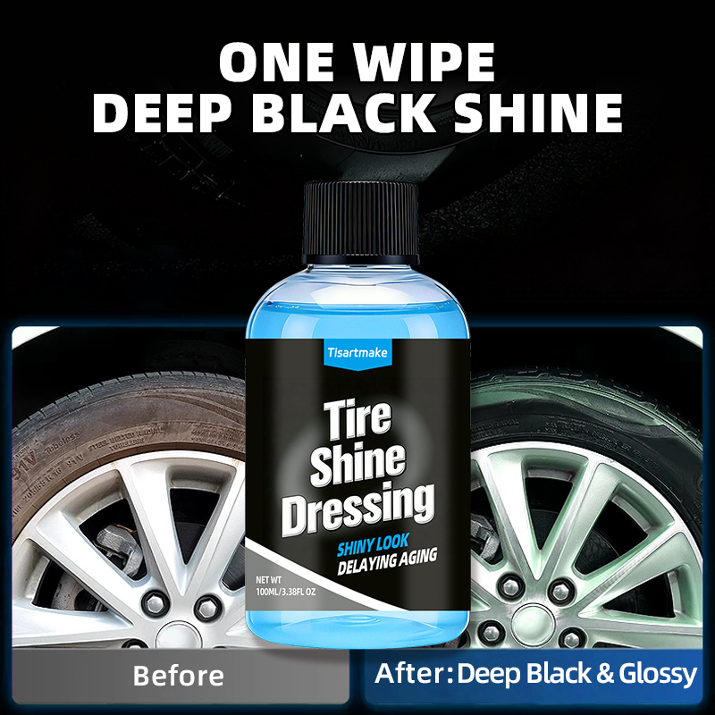 Black Wet Look Tire Shine Dres - Home Security Measures ulasan dan harga