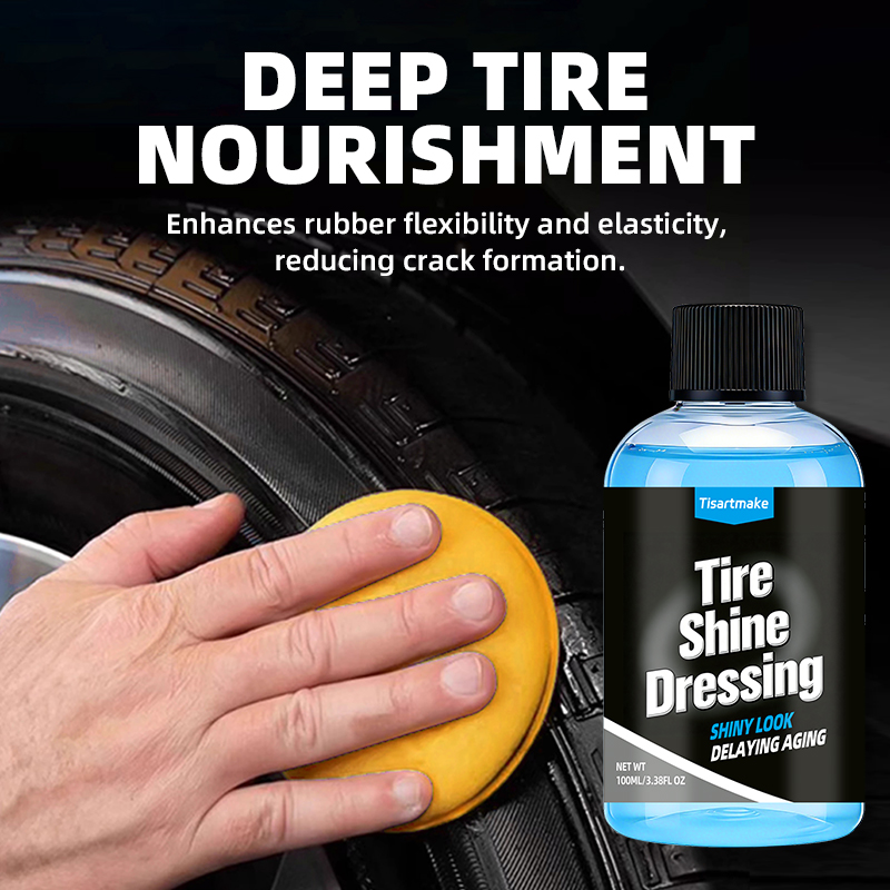Black Wet Look Tire Shine Dres - Home Security Measures ulasan dan harga