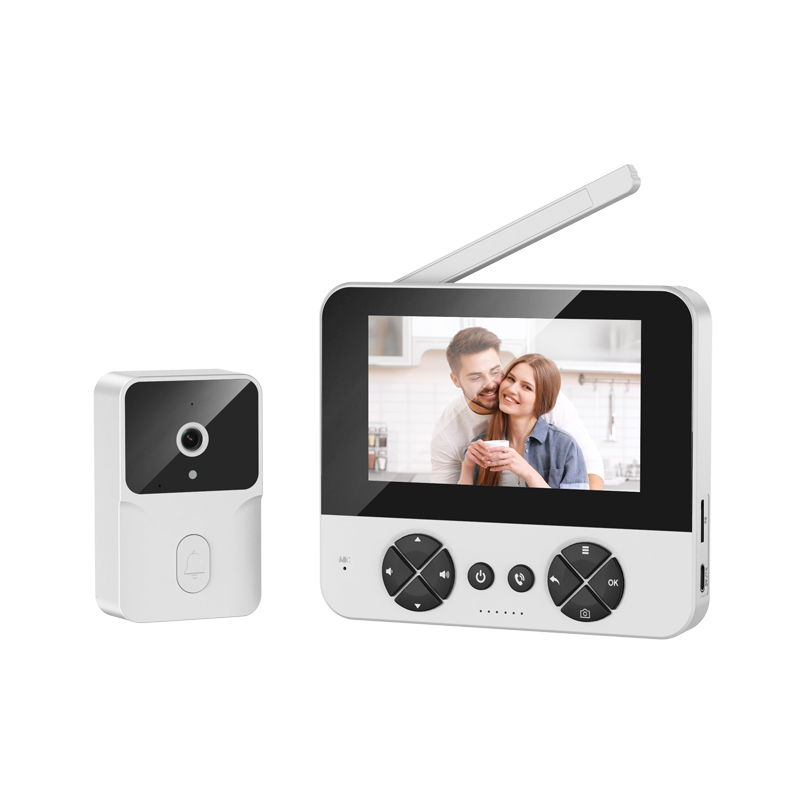 4.3'' Night Vision Video Doorb - Home Security Doorbell Camera ulasan dan harga