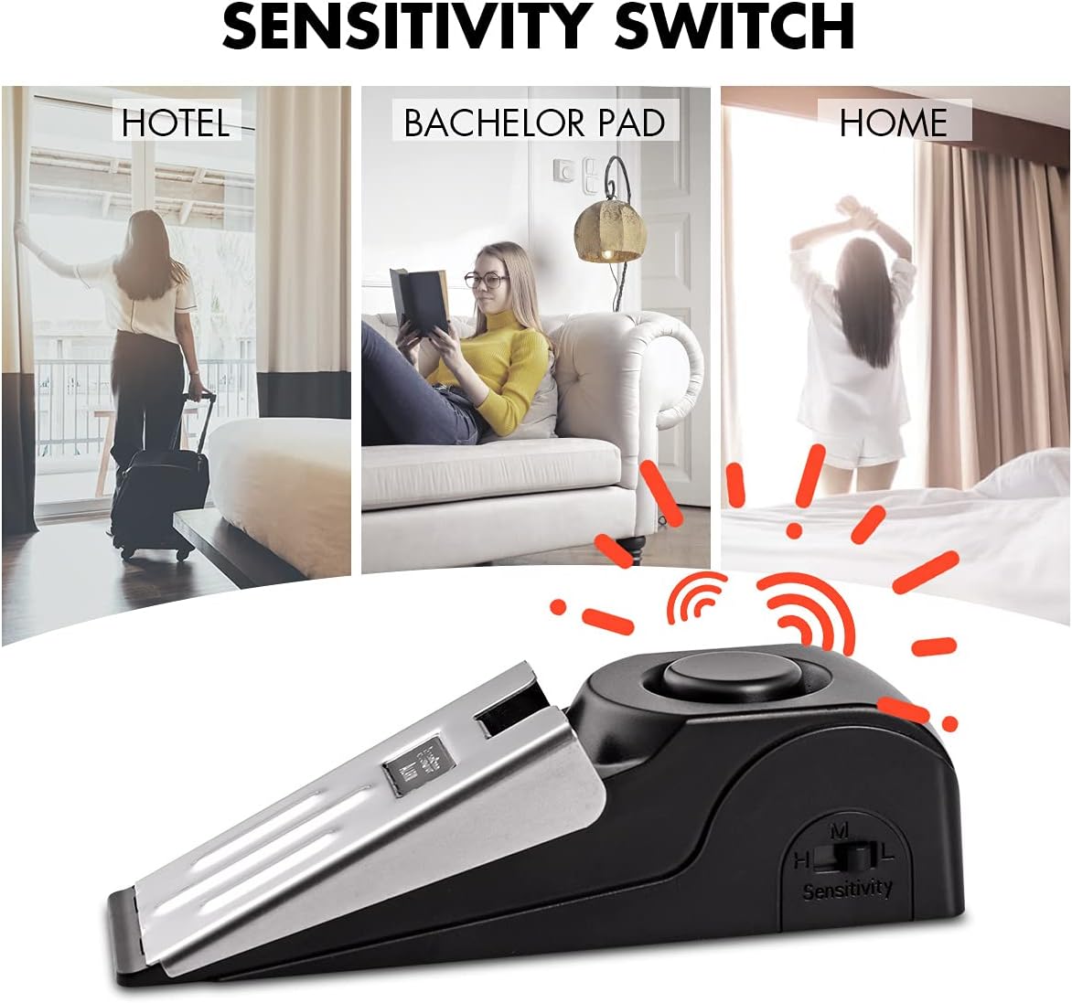 1/2Pcs Portable Travel 120 DB  - Home Security Siren ulasan dan harga
