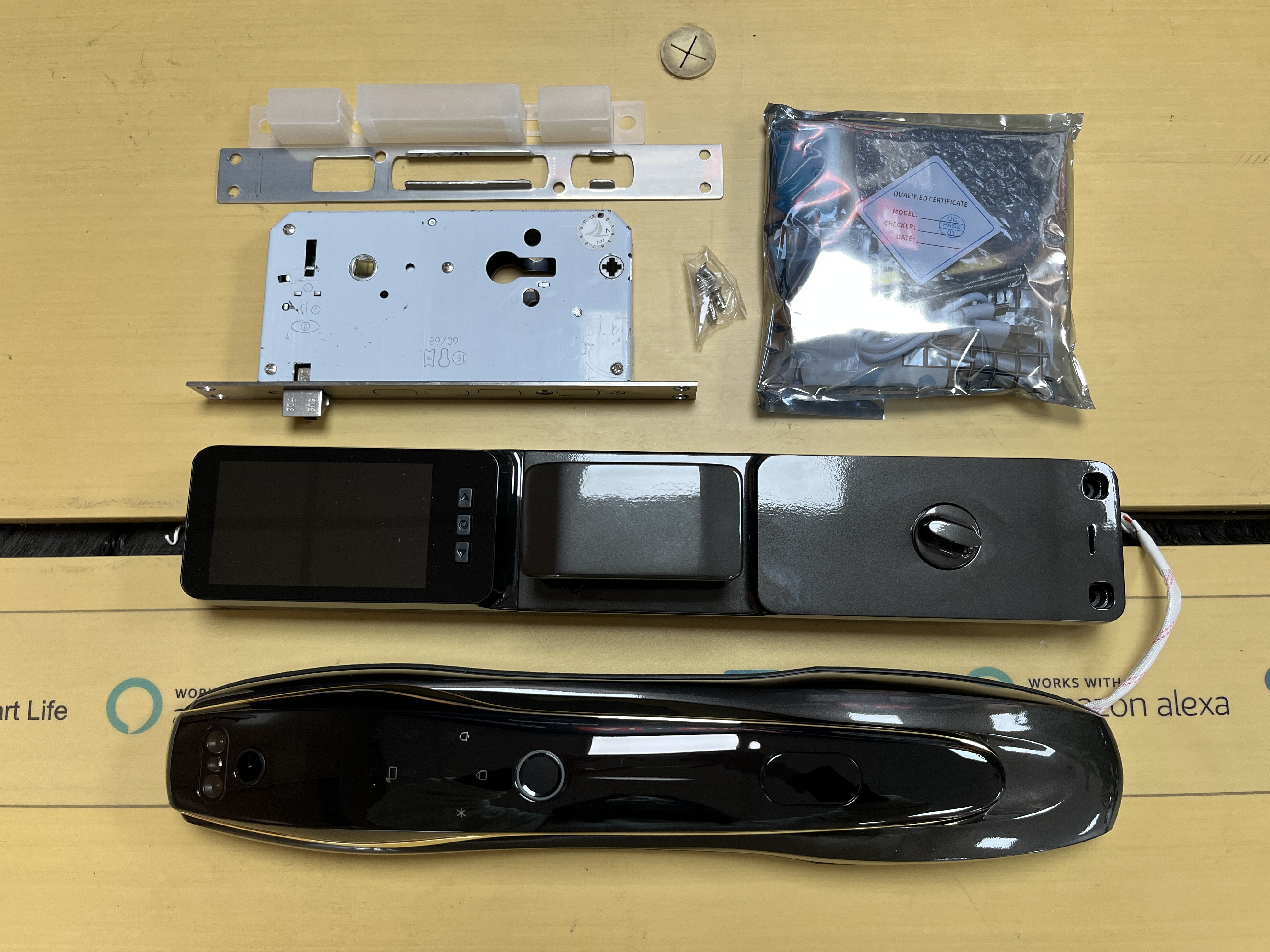 TYSH Tuya Security Fingerprint - Home Security Doorbell Camera ulasan dan harga