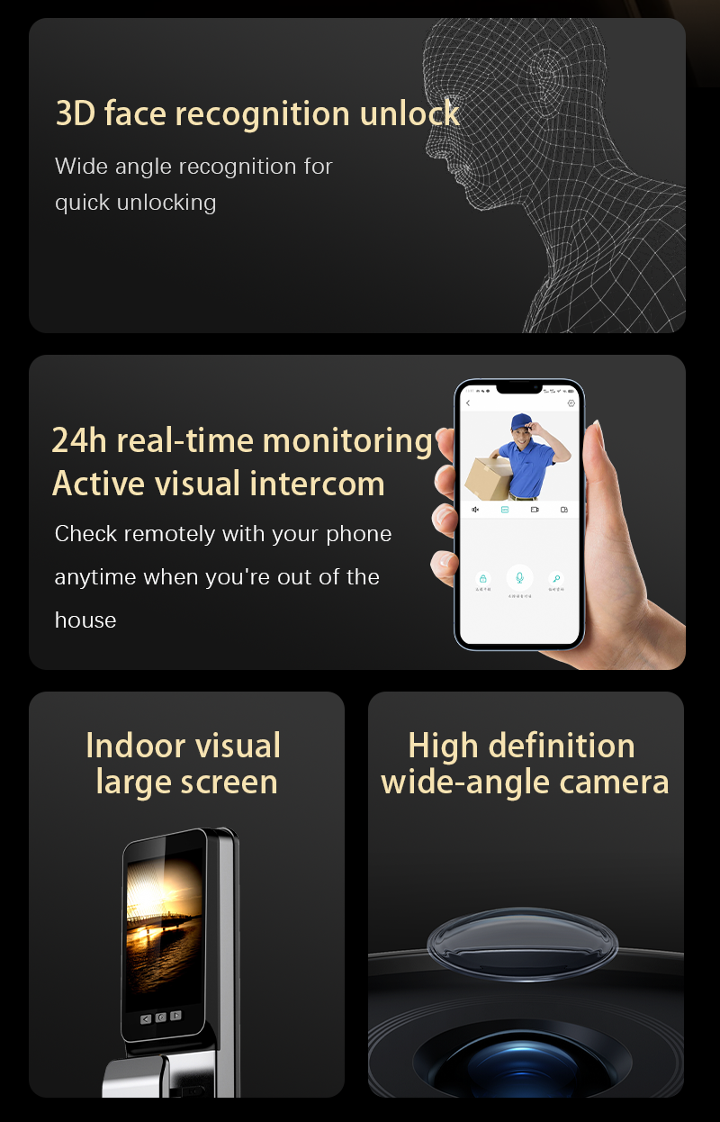 TYSH Tuya Security Fingerprint - Home Security Doorbell Camera ulasan dan harga